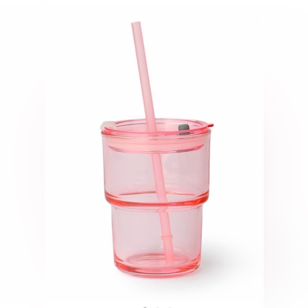 Bullseye's 12 oz Pink Mini Glass
Tumbler